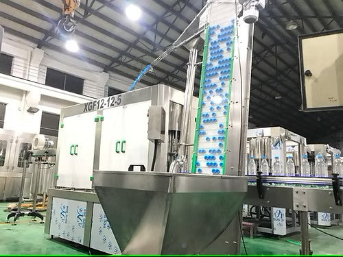 12-12-5 Automatic Washing, Filling & Capping Bottling Machine