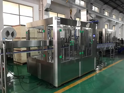 18-18-6 Automatic Washing FIlling & Capping Bottling Machine