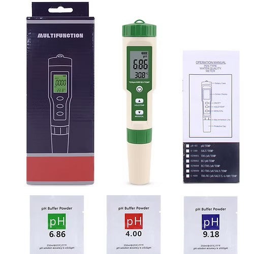 Digital Multifunction 5 in 1 PH/TDS/EC/ORP/Temp Meter