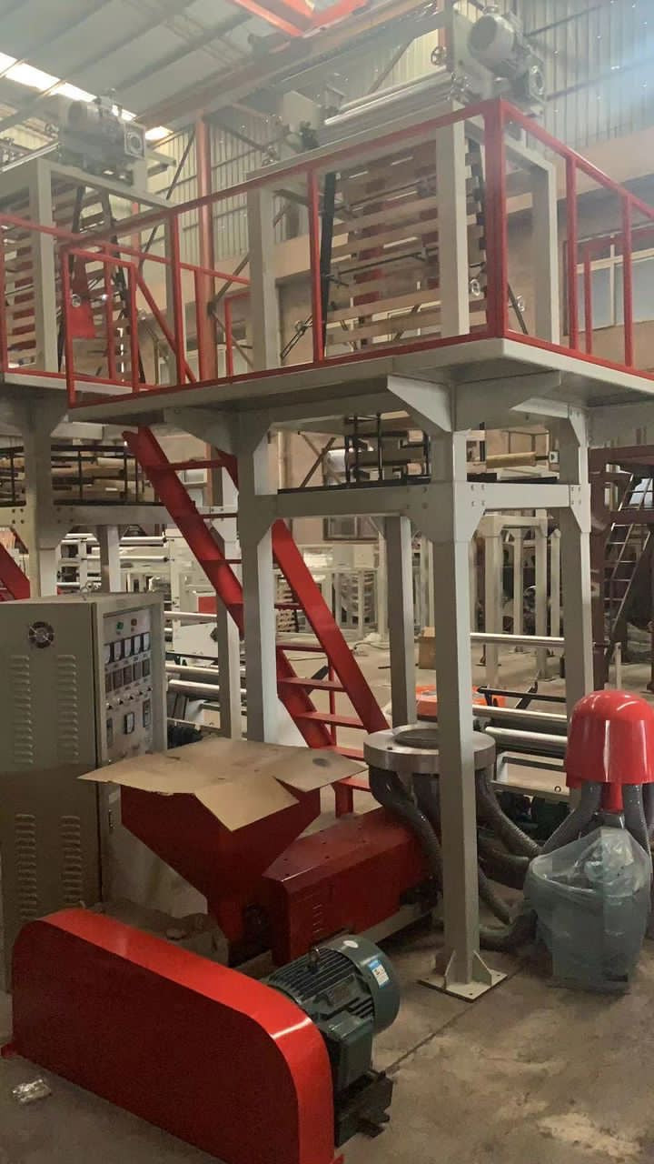 55mm Nylon Making Film Blow Extruder Machine