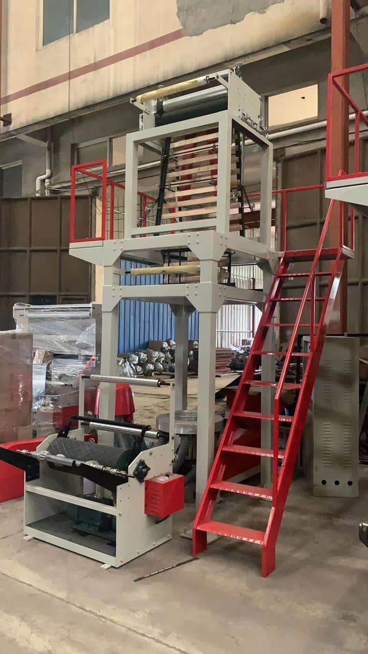 55mm Nylon Making Film Blow Extruder Machine