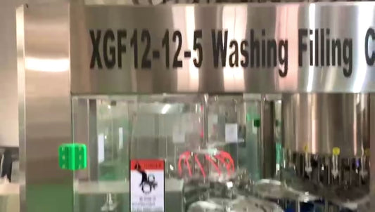 12-12-5 Automatic Washing, Filling & Capping Bottling Machine